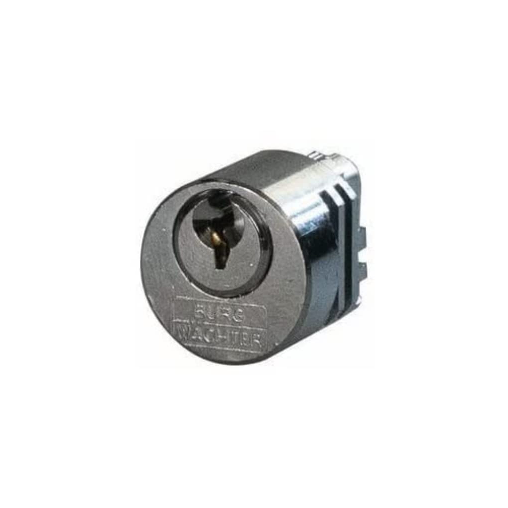 Burg-Wächter UniversalzylinderBK 92 MSilber für Metallbriefkästen mit 2 Wendeschlüsseln